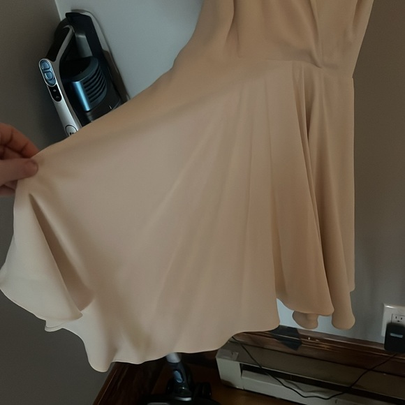 Beautiful, long cream babydoll, size L - Picture 2 of 3